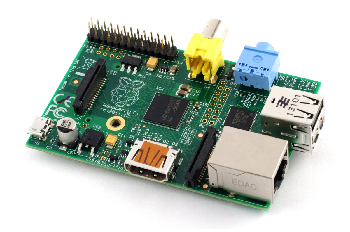 Raspberry Pi Model B Revision 2, la carte de 2012